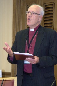 Lord Carey of Clifton speaking at the Symposium