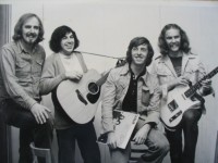 Canaan 1973: (l-r) Dave Lloyd, Bob Fraser, Dave Lewis, Gus Eyre