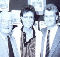 (l-r) Bill Hamilton, Cliff Richard, Ian Hamilton