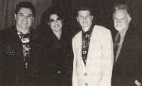 The Imperials 1990: l-r Armond Morales, Pam Morales, Jonathan
Hildreth, David Will