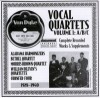 Product Image: Various - Vocal Quartets Vol 1 A/B/C 1928-1940 Complete Recorded Works & Supplements