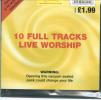 Product Image: Various - 10 Full Tracks Live Worship